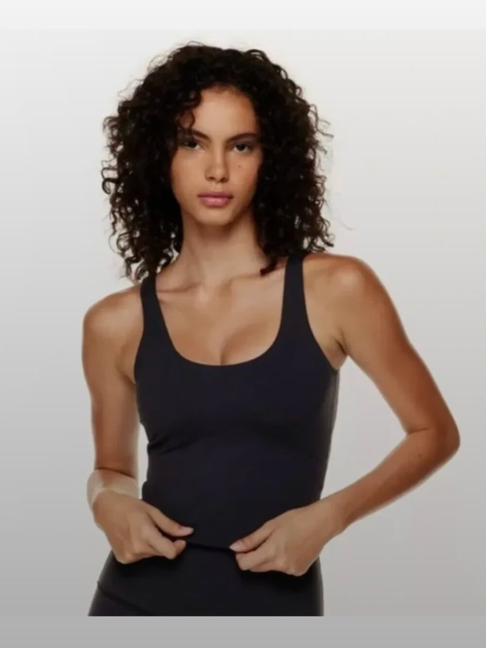 Aritzia TnAction TNALIFE™ Size S Bound Sport Workout Tank Top Black